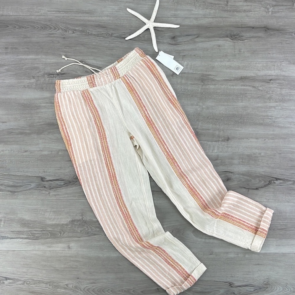 🔆RIP CURL🔆STRIPED BRACH PANTS - Picture 2 of 14